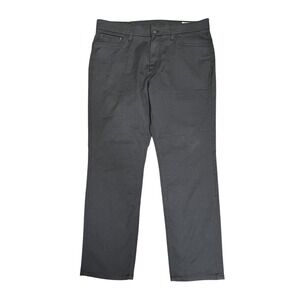 English Laundry Pants Mens 34 Gray Stretch 5-Pocket Twill‎ Straight Leg Jeans